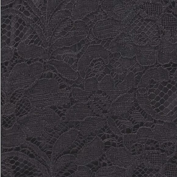 NWT Torrid Black Lace Peplum High Neck Top - Picture 9 of 10